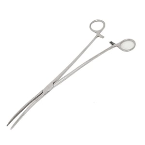 12 Inch 380mm Stainless Steel Curved Nose Hemostat Forceps Forcep Ergonomic haemostat Pliers design For Holding Clamping & Removal Of Items