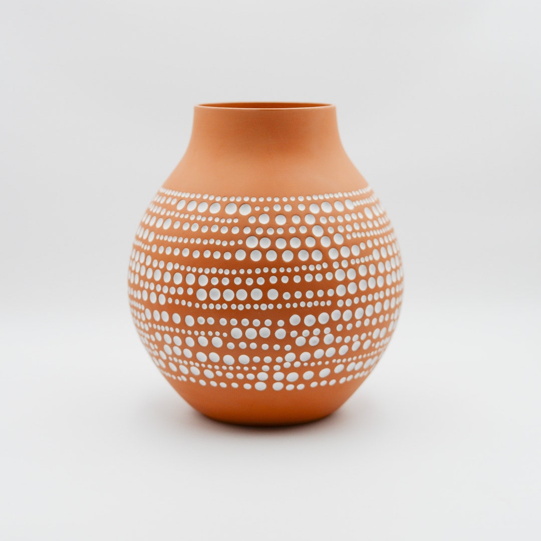 Vintage IKEA PS Jonsberg Vase by Hella Jongerius Terracotta Etsy