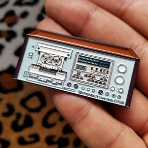 Limited Pioneer CT-F1250 Stereo Vintage Cassette Deck Pin