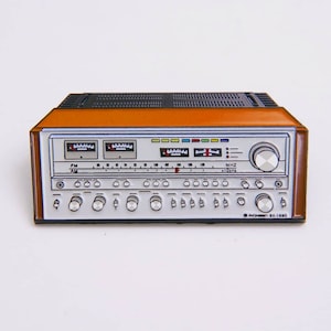 Limited Edition Pioneer Sx-1980 Enamel Pin Vintage Receiver