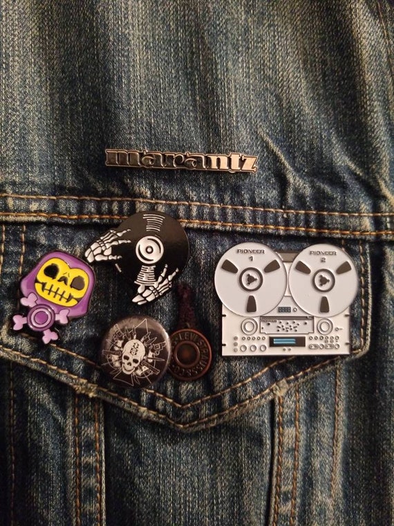 Pioneer RT-909 Vintage Reel R2R Enamel 2 Inch Pin - Etsy