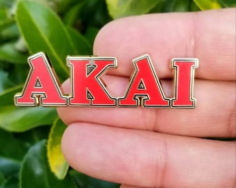 Limited Edition Gold Akai Logo Lapel Pin Vintage Badge