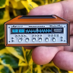 New Version Marantz 2270 Limited Lapel Stereo Pin