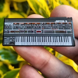 Limited Edition Roland Jupiter 8 Synth Lapel Pin