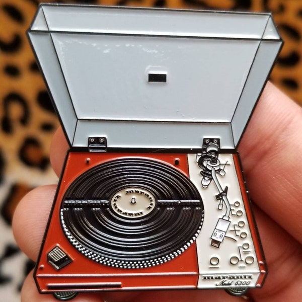 Limited Marantz 6300 Turntable Enamel Pin