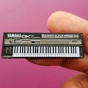 New Limited Edition Yamaha DX-7 Synthesizer Lapel Pin