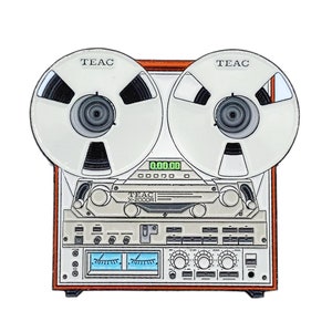 Limited Edition Teac X 2000R Lapel Pin Vintage Reel