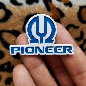 Limited Pioneer Logo Badge Vintage Stereo Receiver Enamel Pin