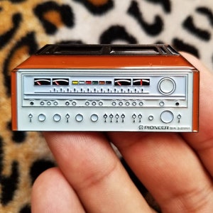 Pioneer SX-1280 Vintage Receiver Enamel 2 Inch Pin