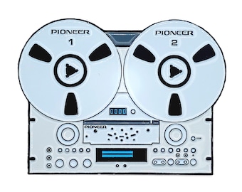 Pioneer RT-909 Vintage Reel R2R Enamel 2 Inch Pin - Etsy