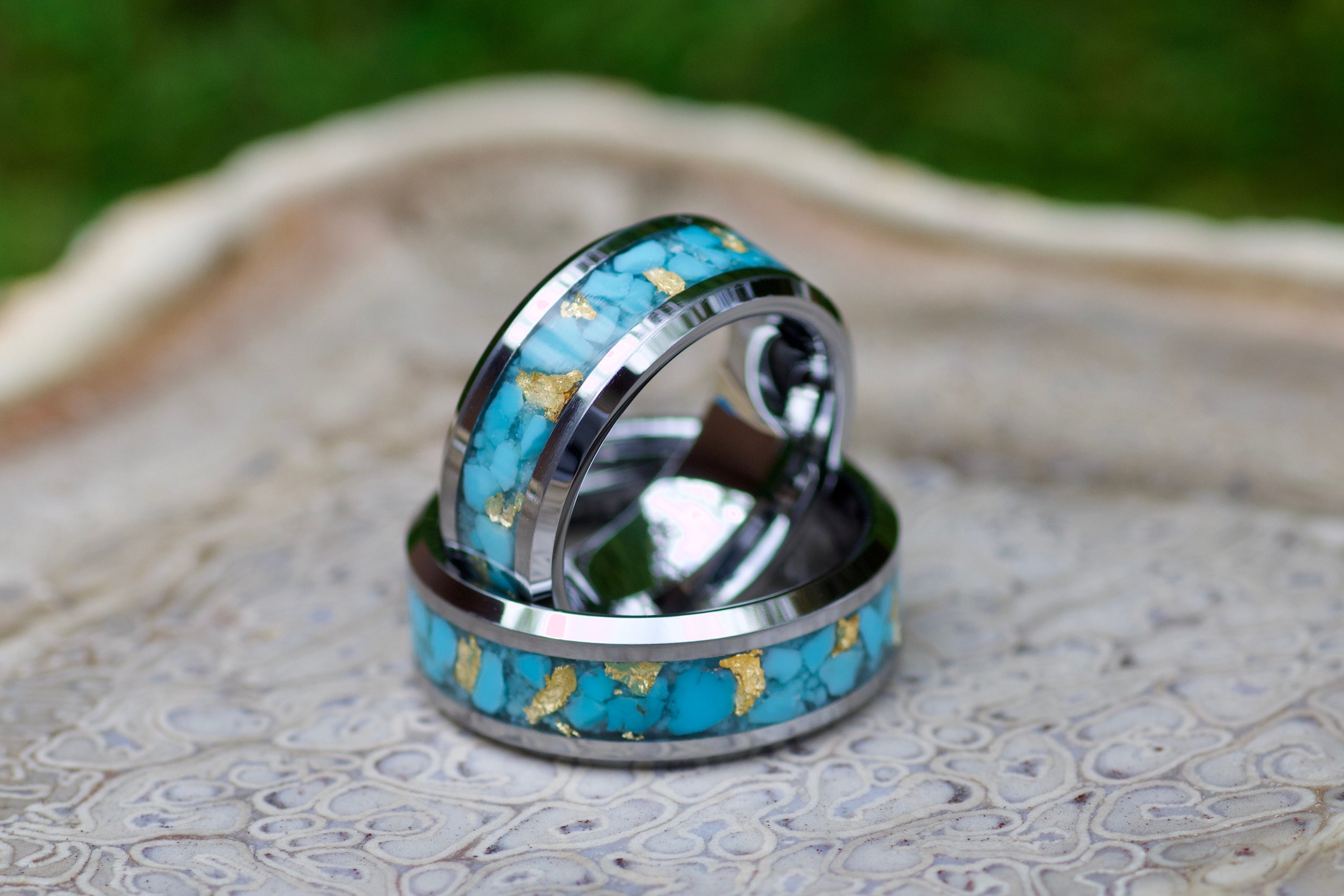 Turquoise Engagement Ring 