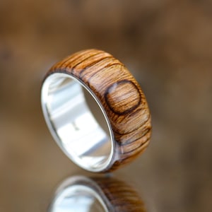 Echte Natur inspirierte Verlobungsring