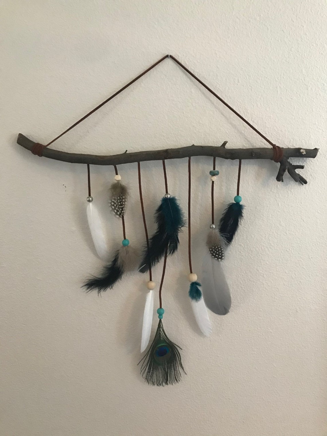 Feather Wall Decor Large Etsy