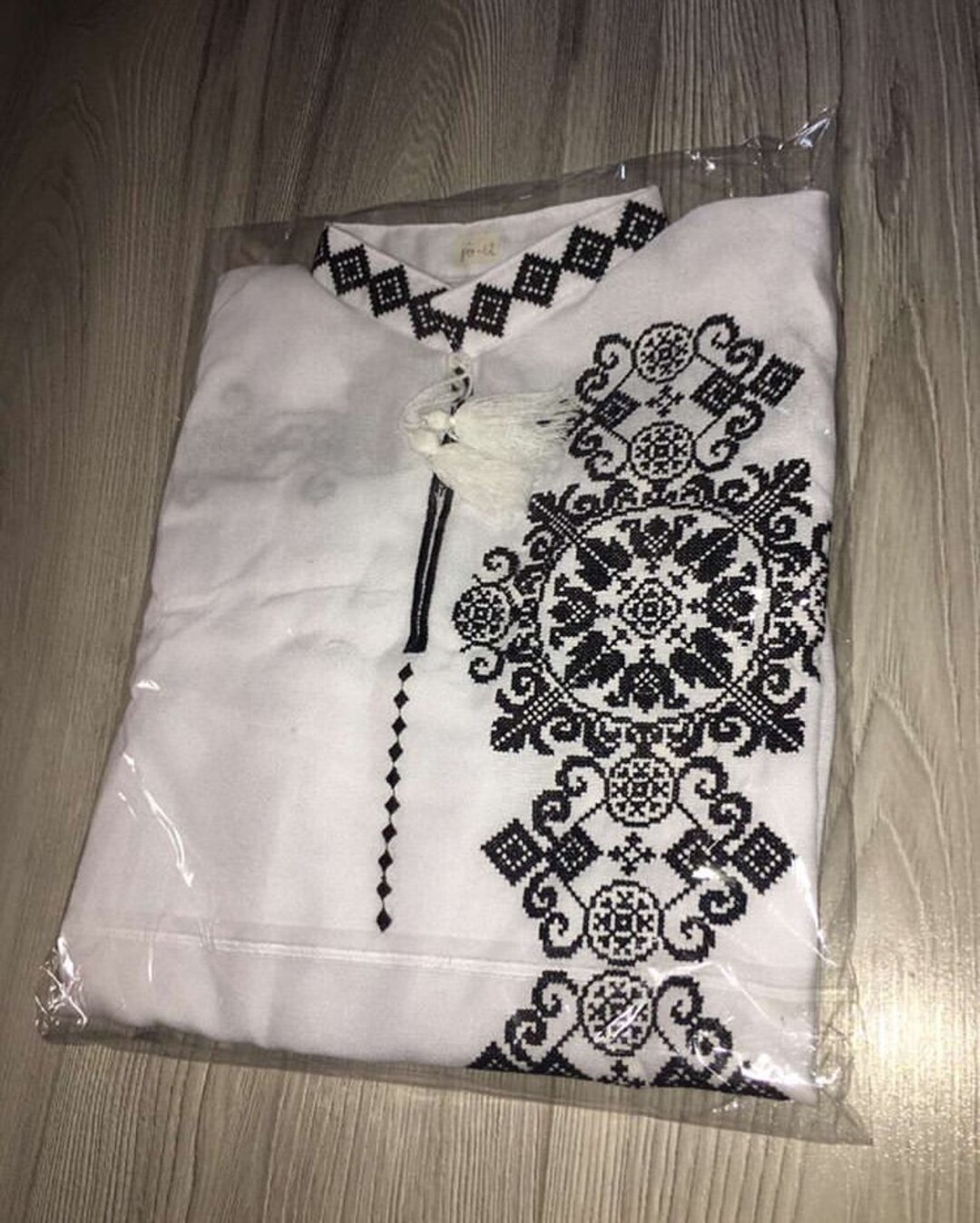 Ethnic Embroidered Shirt - White main image 0