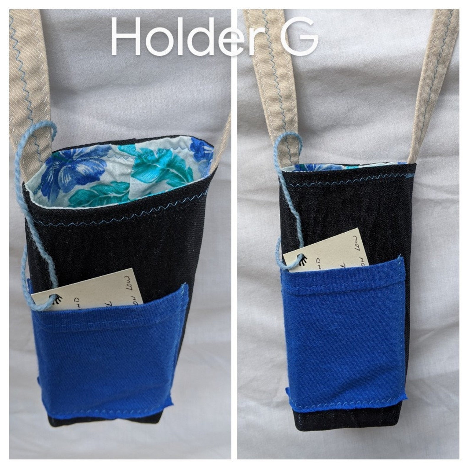 Water Bottle Holder Work Or Play Etsy