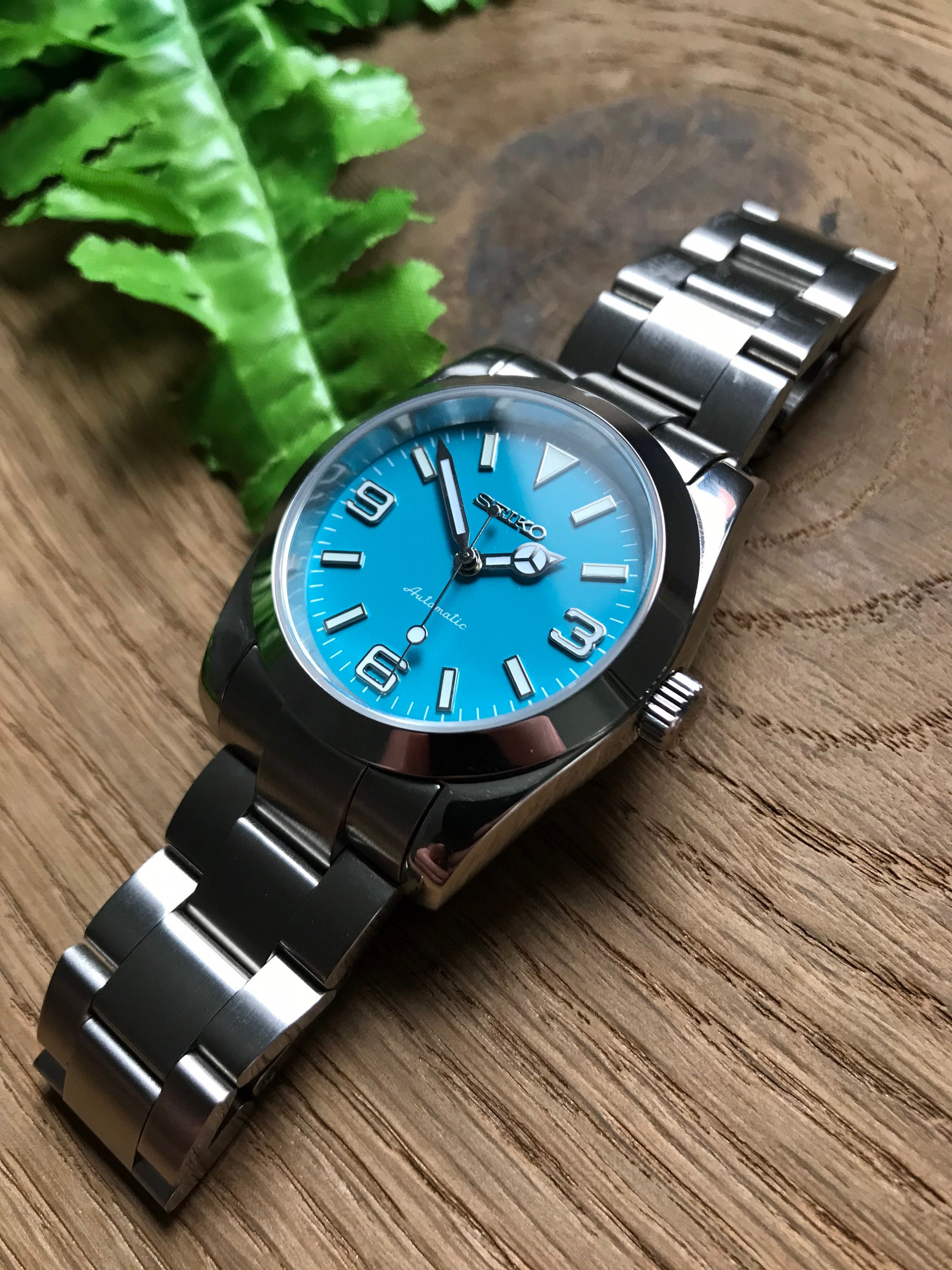 Seiko Explorer Blue Custom Build - Etsy 日本