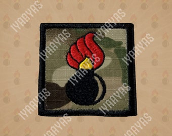 Patch 2" X 2" AMMO geborduurd (beperkte hoeveelheid)