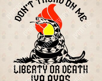 AMMO Don't Tread On Me - Long Sleeve T-Shirt Gildan 100% Cotton - 9 Colors to Choose From