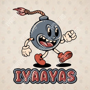 AMMO Happy Walking Bomb IYAAYAS - T-shirt met lange mouwen Gildan 100% katoen - 9 kleuren om uit te kiezen