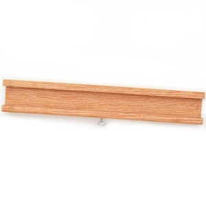 Orange Felt Letter Board Set – Handmade Oak Frame, 300 White Letters Board + Oak Stand
