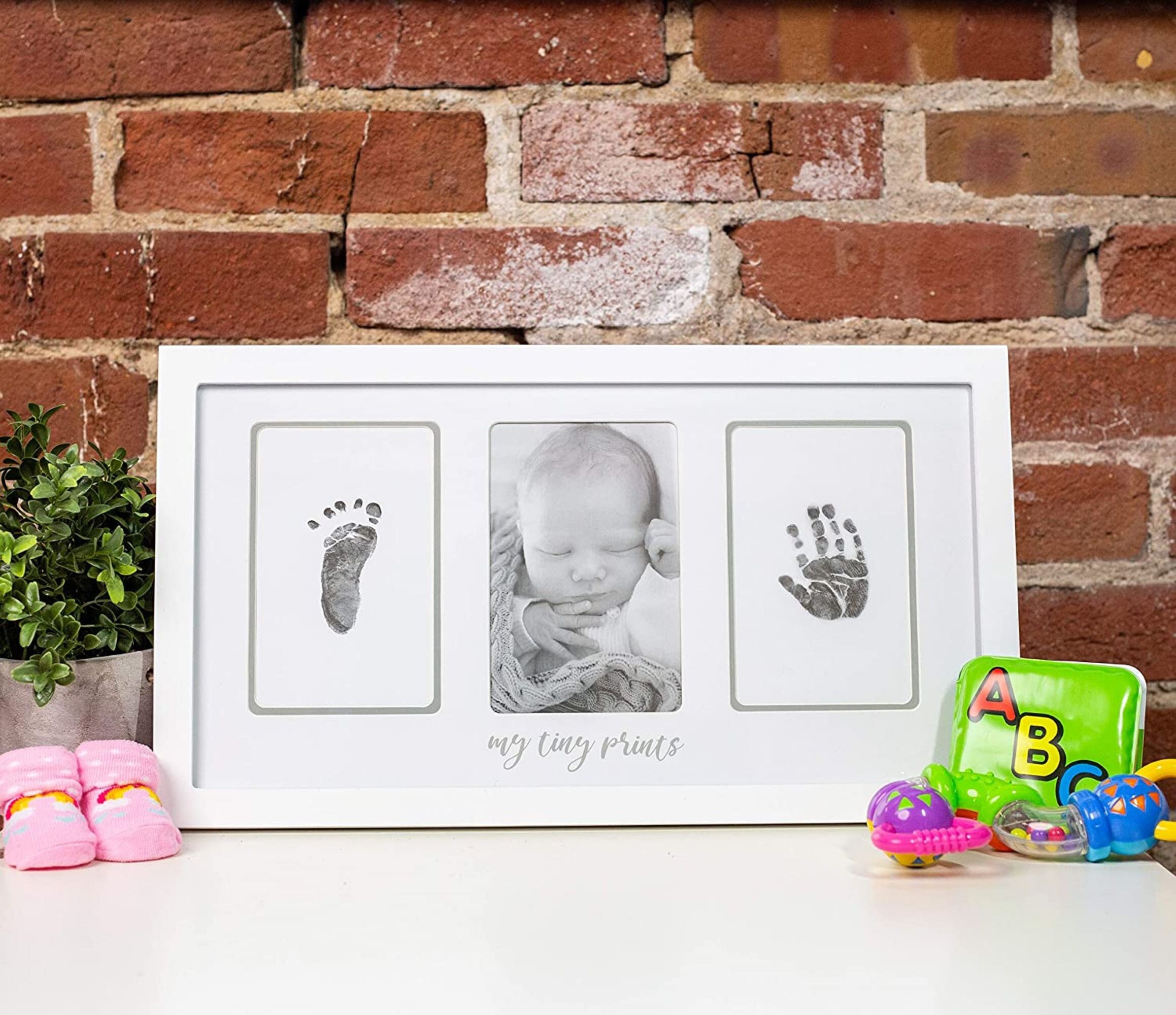 Inkless Baby Hand And Footprint Kit - Ink Pad For Baby Hand And Footprints,Dog Paw