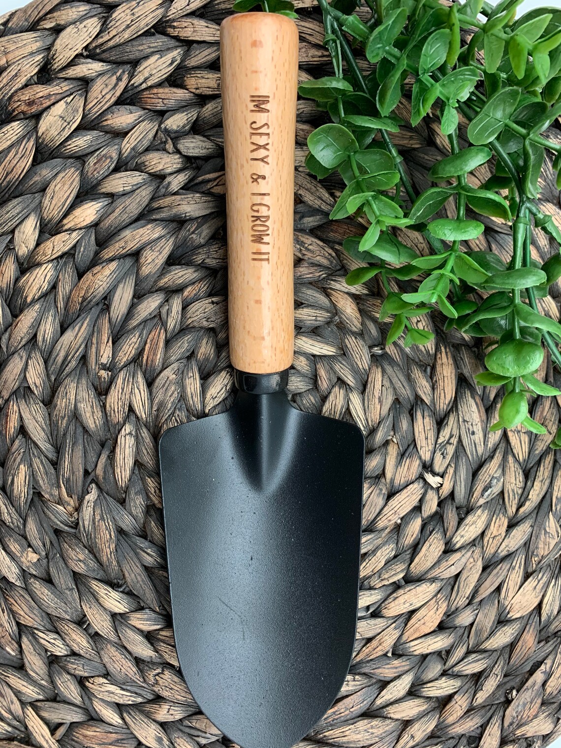 Custom Garden Trowel Personalize with any name or phrase Etsy