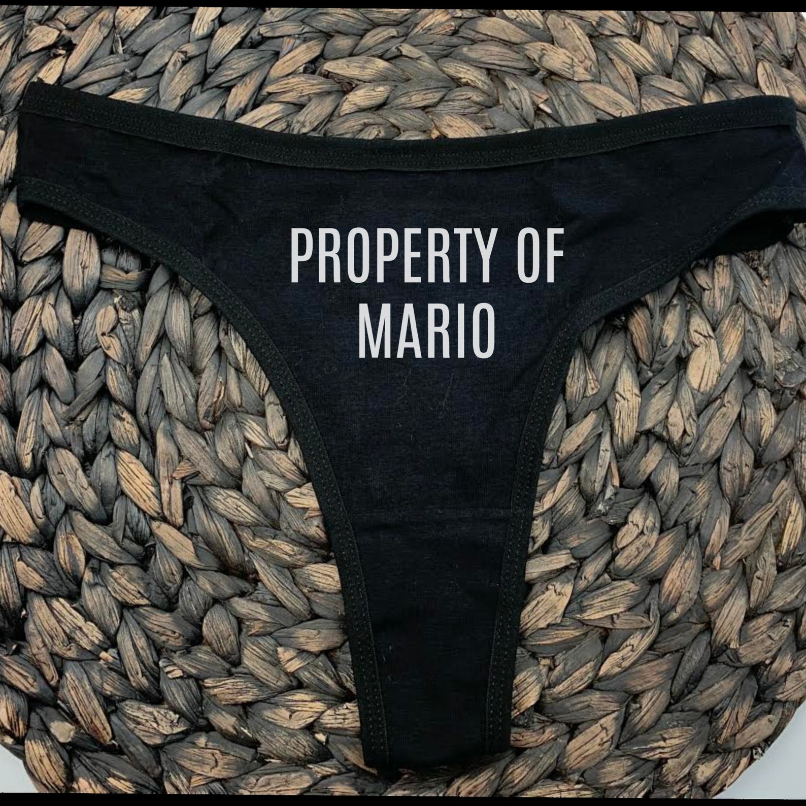 property-of-thong-any-name-thong-personalized-thong-etsy
