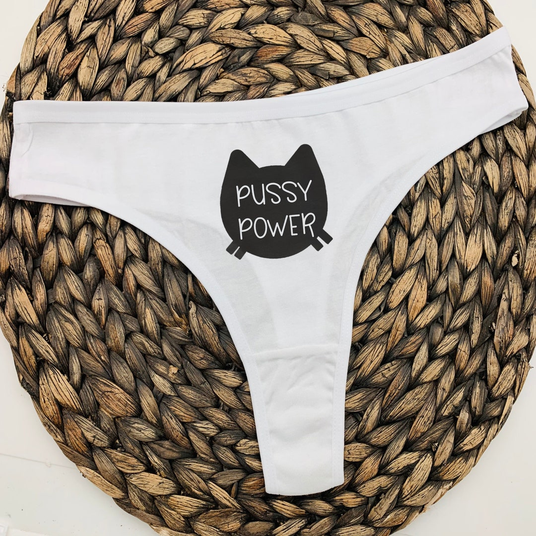 汚物箱　パンティ プッシー パワー ひも - 面白い猫のひも - プッシー ひも - Etsy 日本