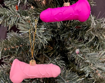 Penis Ornament, Dick Ornament, Funny Penis Ornament, Dildo