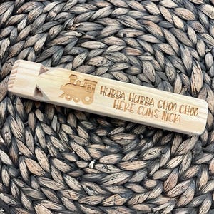 Personlaized Engraved Train Whistle, Funny Train Whistle