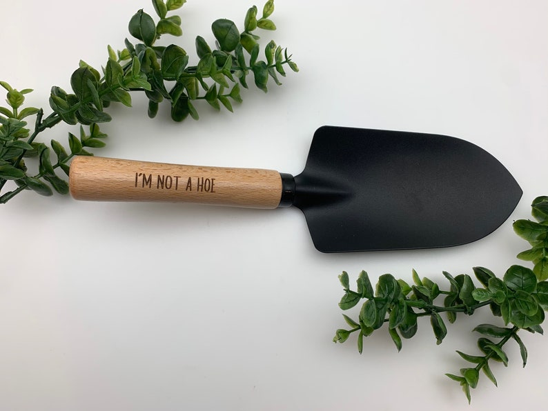Custom Garden Trowel Personalize with any name or phrase Etsy