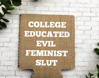 Hogeschool opgeleide kwaadaardige feministische slet kan cooler