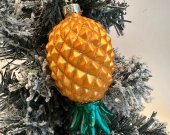 Upside Down Pineapple Christmas Ornament, Swingers Ornament