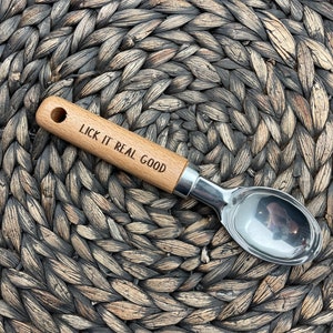 Custom Engraved Ice Cream Scoop, Personalized Ice Cream Scoop