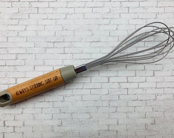 Custom Whisk - Personalize with any name or phrase!, Chef Gift, Egg Beater