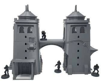 3D Printable Radio Communications Tower Station Scifi - Etsy
