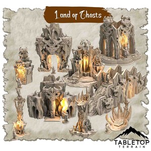 Land of Ghosts - Thematic Dungeon Terrain - DND Pathfinder RPG Terrain