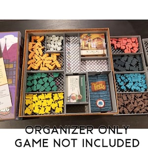 Tiny Towns + All Expansions Board Game Insert / Organizer