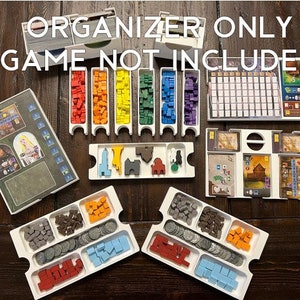 Architects of the West Kingdom Collector&#39;s Box Board Game Insert / Organizer