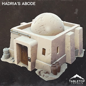 Hadria's Abode - Tabletop Terrain Outer Rim Compatible with Star Wars Legion Shatterpoint