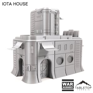 Iota House - Star Wars Legion Terrain Outer Rim War Scenery  Koboh Lothal Tabletop Terrain Wargame Miniature Scenery
