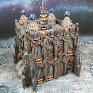 Gothic Factory - Openlock - Tabletop Terrain - Grimdark Terrain -Gothic Terrain Miniature Wargame Terrain Sci-Fi Terrain  28mm Terrain 32mm