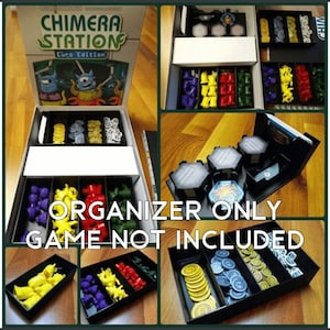 Chimera Station Board Game Insert / Organizer