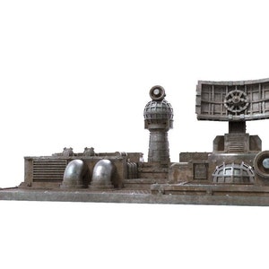 Tabletop Terrain Satellite Installation Scatter Terrain Wargame Terrain 3d printed 28mm Building Sci Fi Gothic Wargaming Scenery