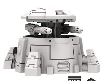 Greater Good Sentry Turret - Tabletop Terrain Greater Good Grimdark Miniature Wargame Sci-Fi 28mm 32mm