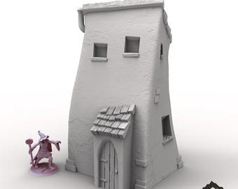 Vexed Village - House A - Tabletop Terrain Fantasy DND Miniature Roleplaying Wargame 28mm 32mm