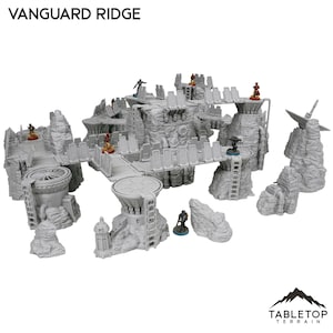 Vanguard Ridge - Tabletop Terrain Outer Rim Compatible with Star Wars Legion Shatterpoint