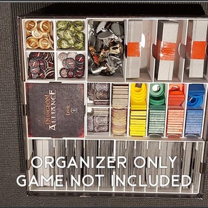 Dungeon Alliance Board Game Insert / Organizer