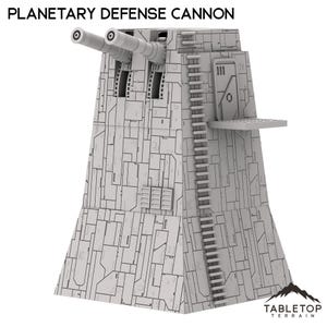 IMP: Planetary Defense Cannon - Tabletop Terrain Outer Rim Compatible with Star Wars Legion Shatterpoint