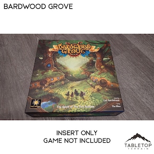 Bardwood Grove Board Game Insert / Organizer